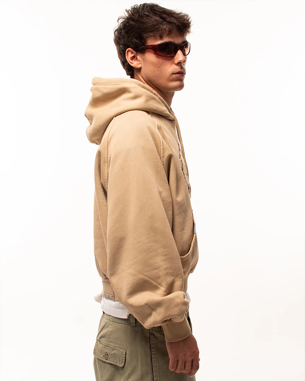 BIENVENUE HOODIE CAMEL