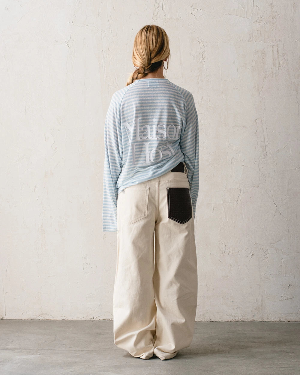 STRIPED RAG LONGSLEEVE BLUE