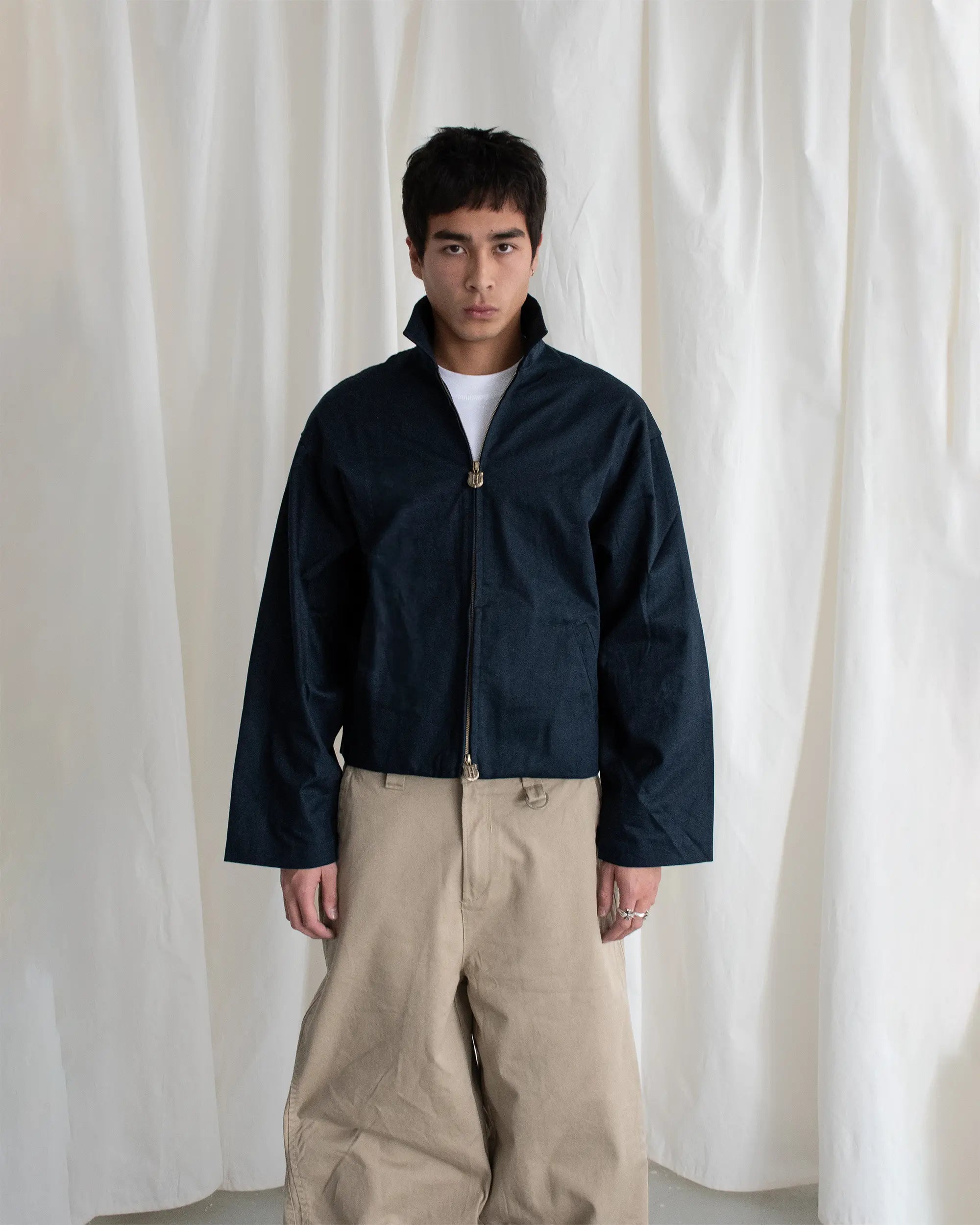 CHAQUETA BIENVENUE AZUL MARINO