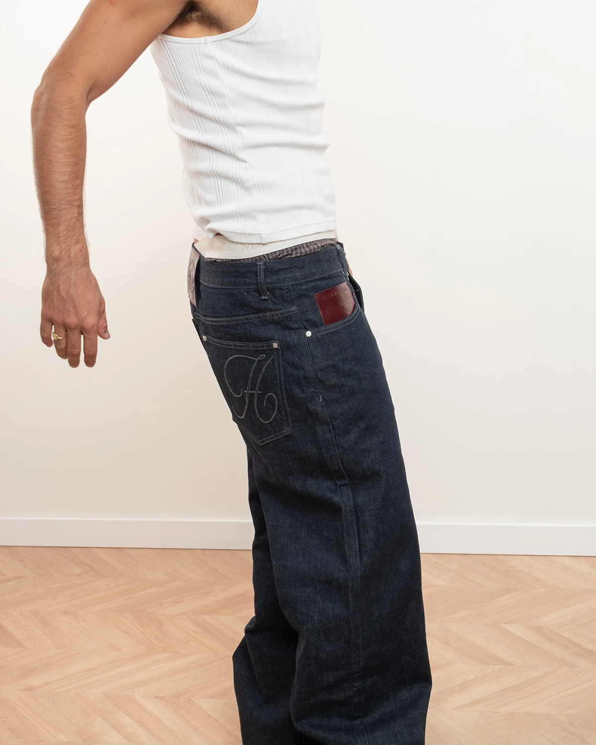 MH CARPENTER RAW JEANS