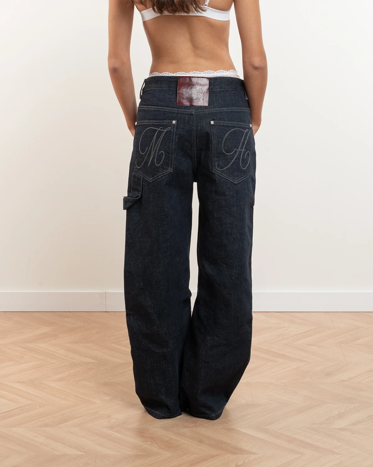 MH CARPENTER RAW JEANS