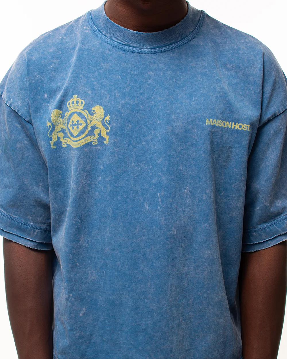 ESSENTIAL MH CREST TEE BLUE
