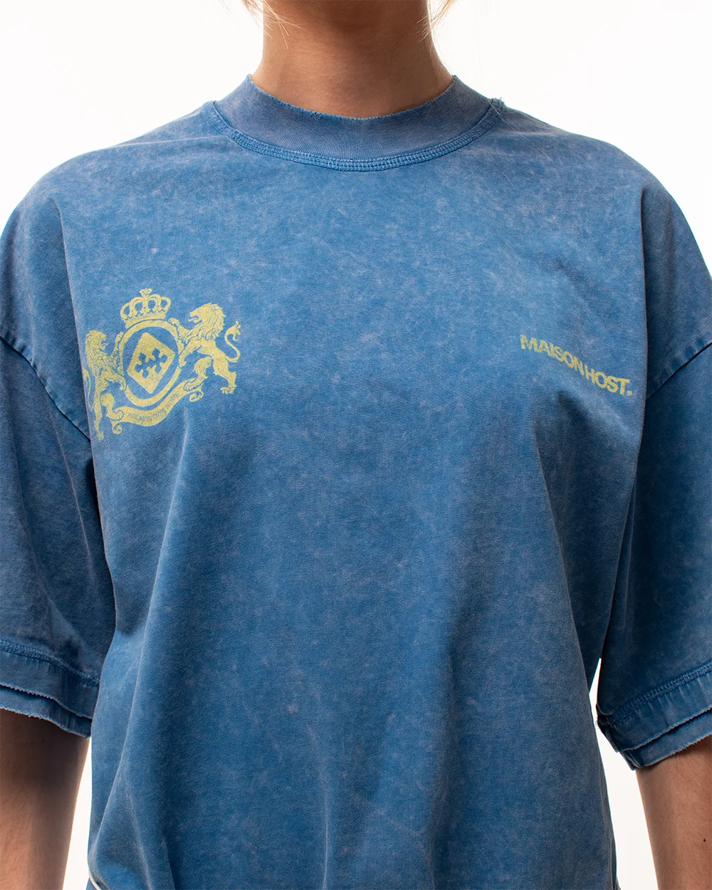 ESSENTIAL MH CREST TEE BLUE