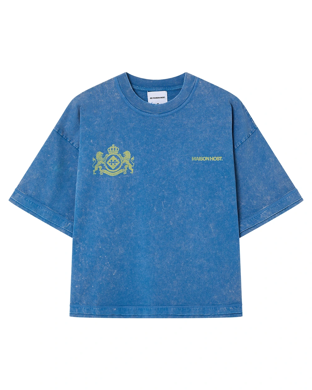 ESSENTIAL MH CREST TEE BLUE