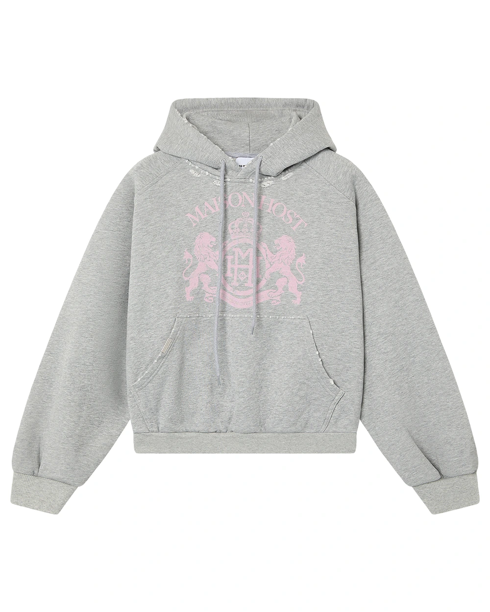 CREST GREY HOODIE