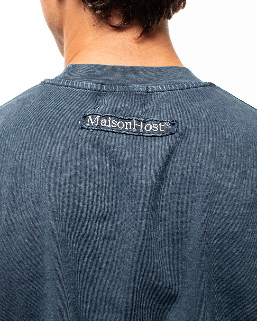 CREST NAVY TEE