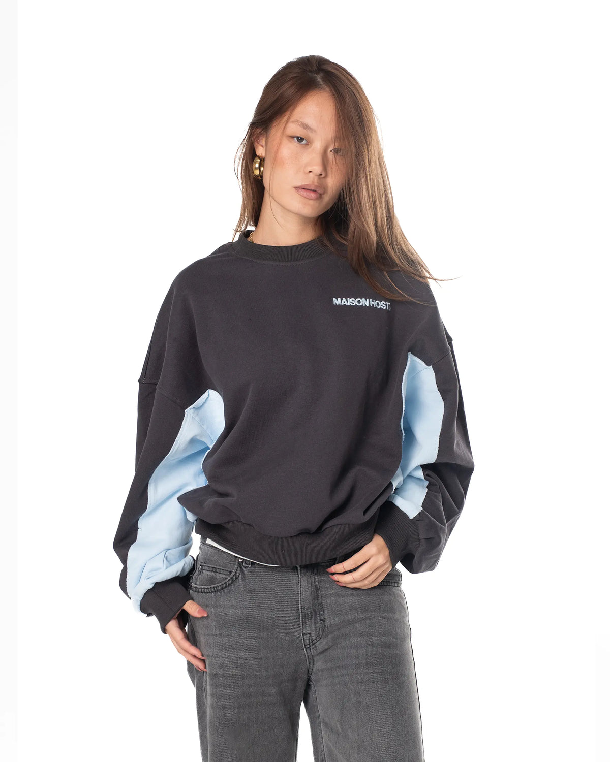 DUO COLOR CREWNECK