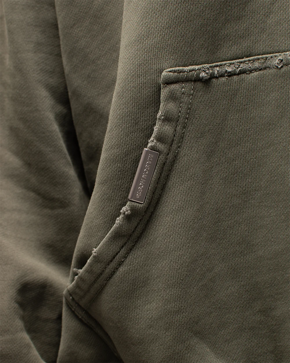 STATEMENT GREEN HOODIE