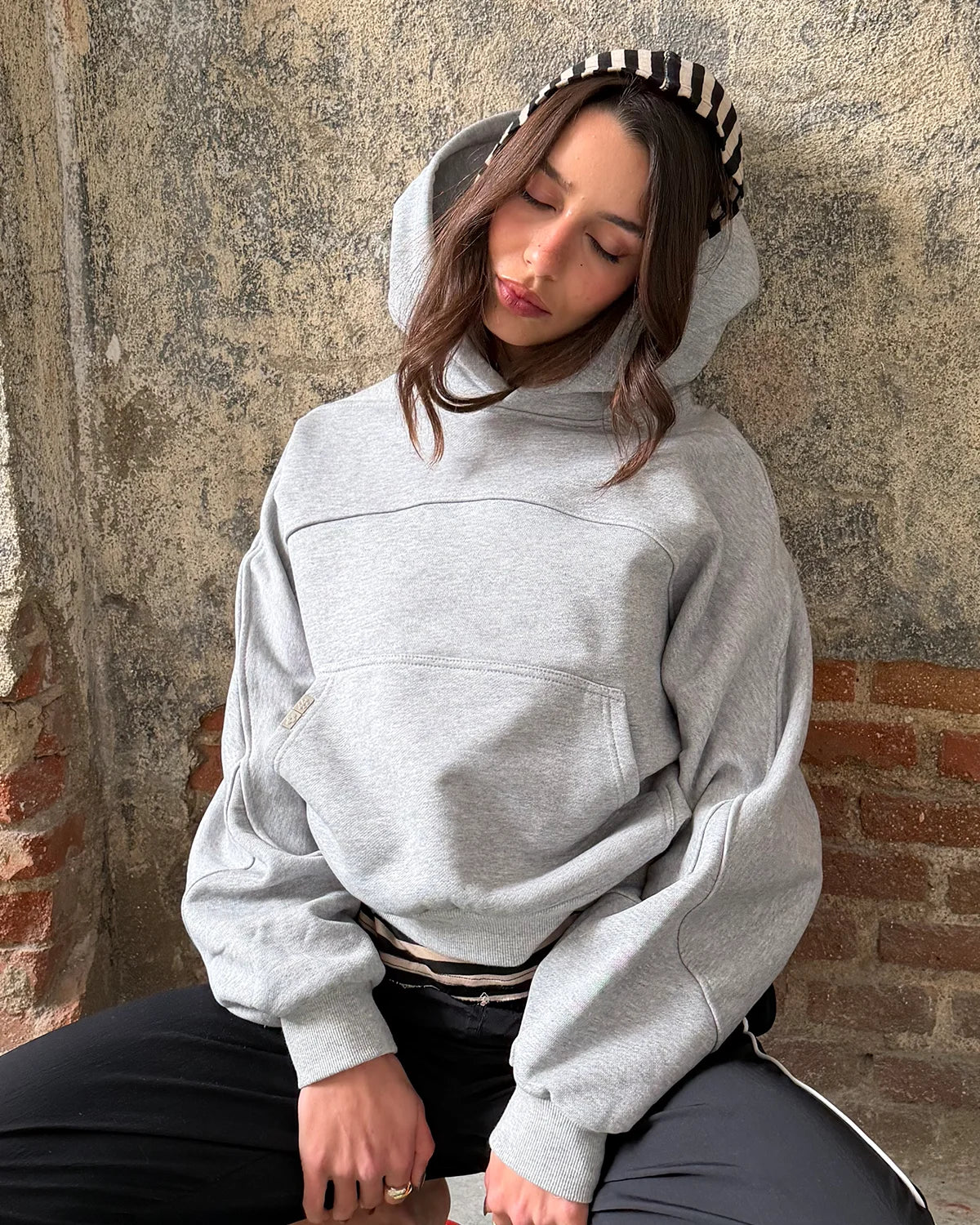 Sudadera con capucha MHSTR Applique