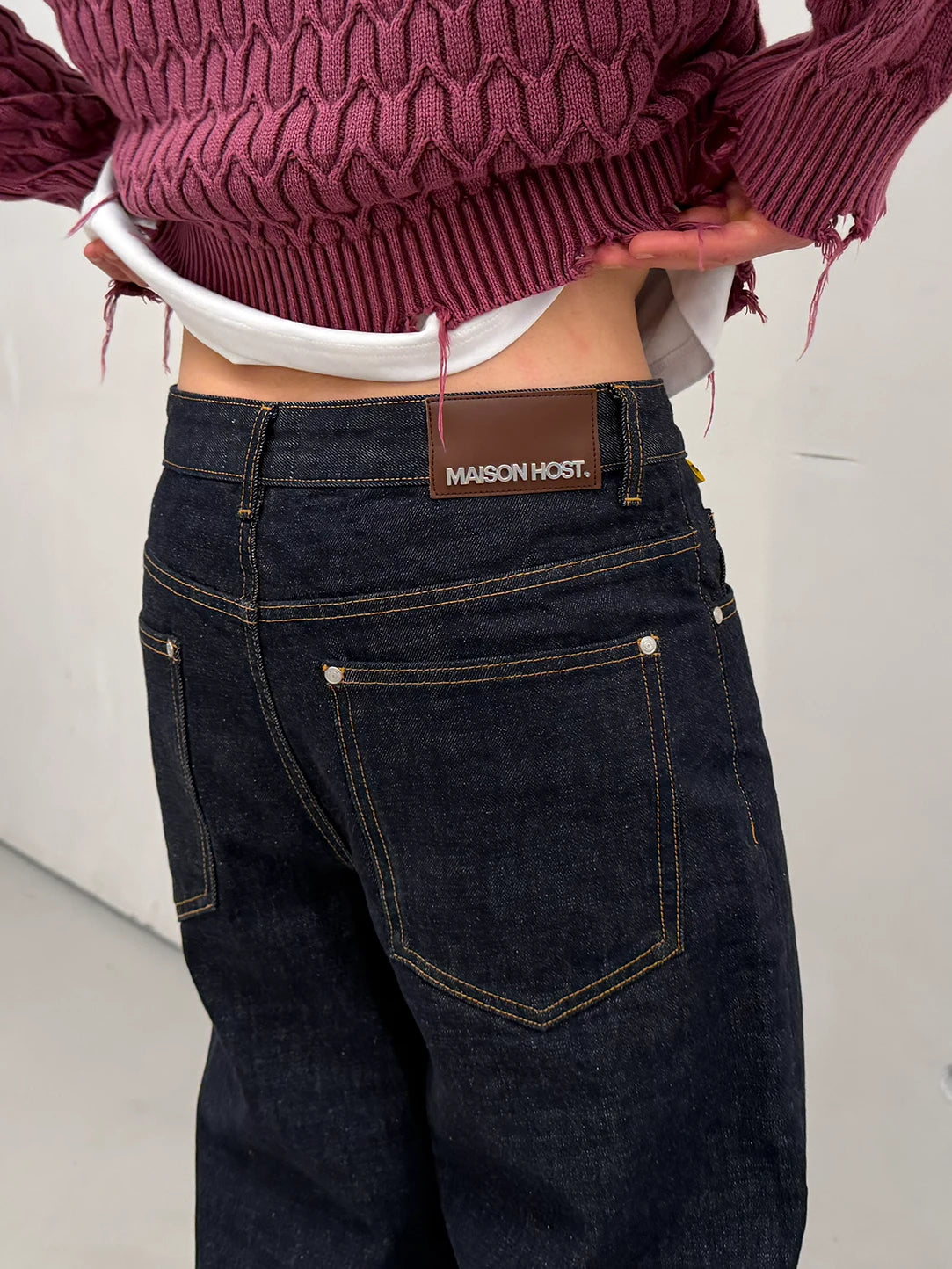 MH ESSENTIAL RAW JEANS