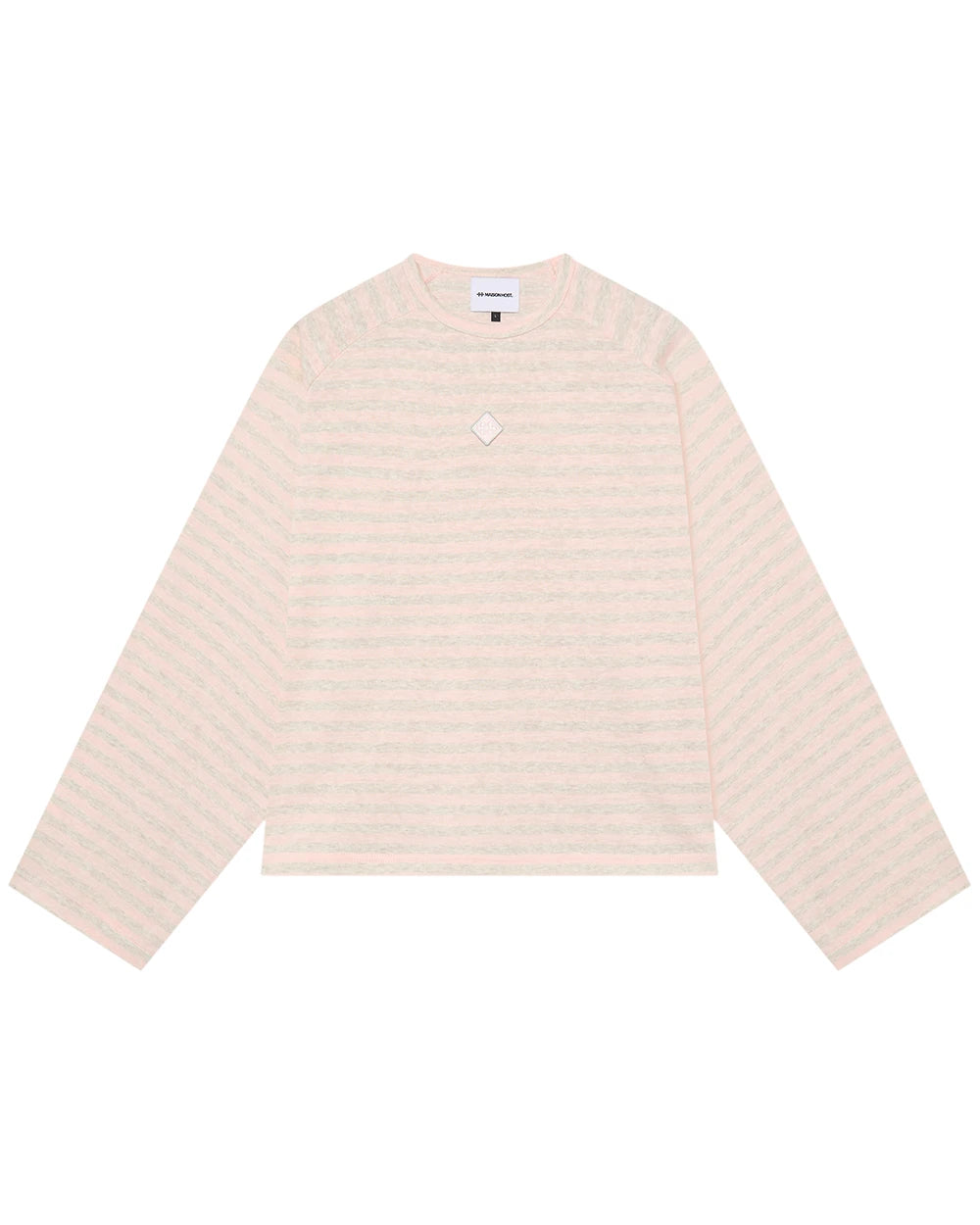 STRIPED RAG LONGSLEEVE PINK