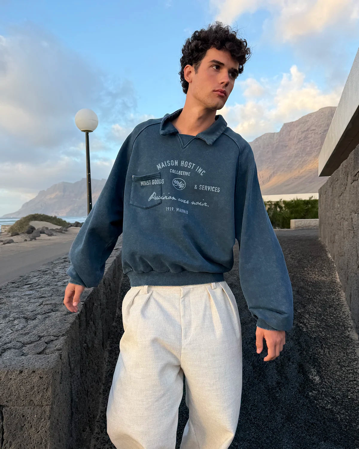 MH SERVICE POLO CREWNECK