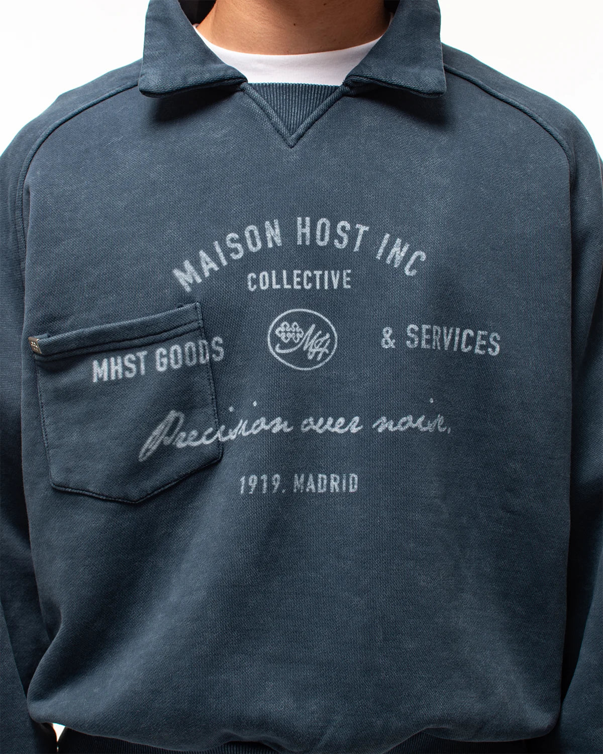 MH SERVICE POLO CREWNECK