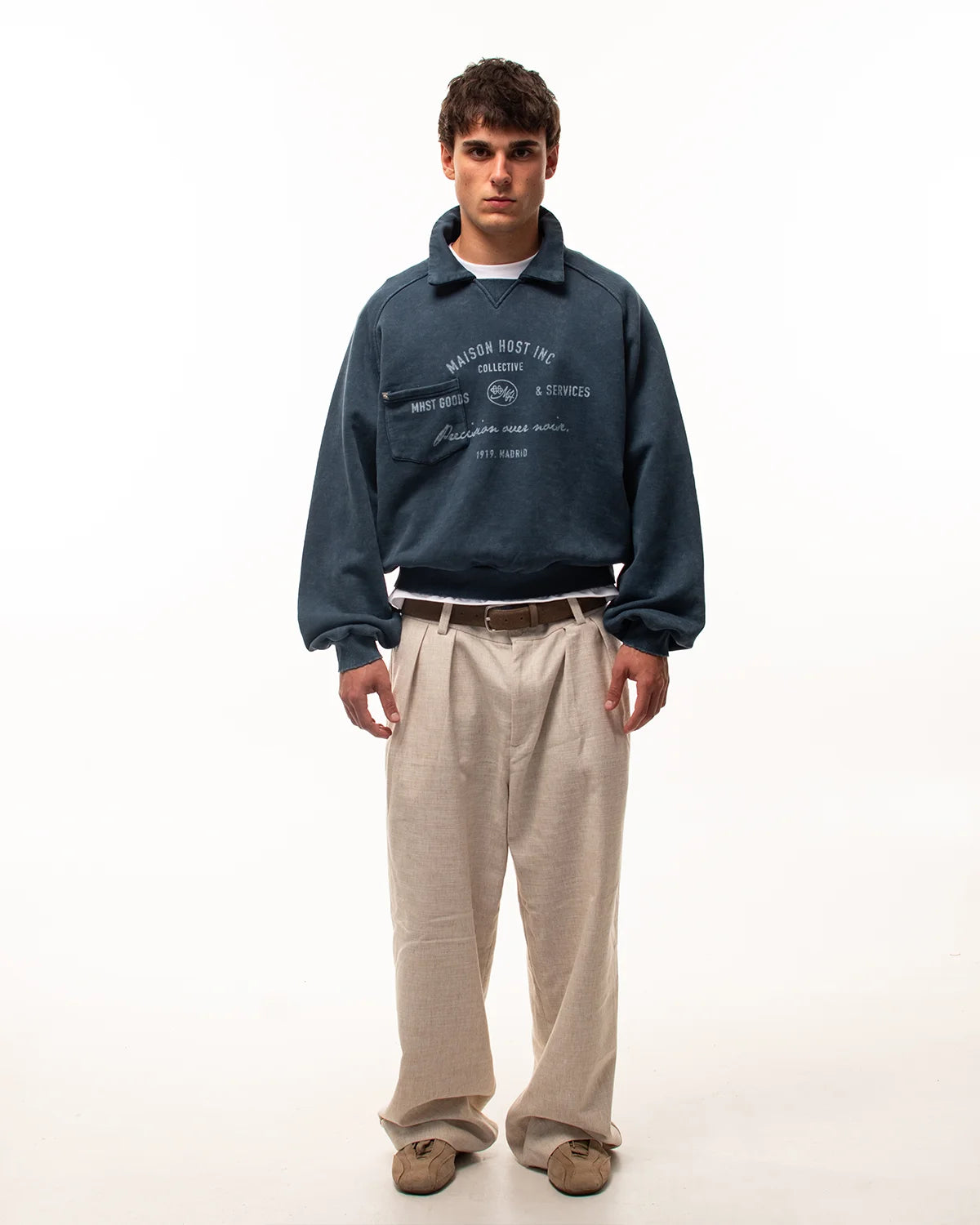 MH SERVICE POLO CREWNECK