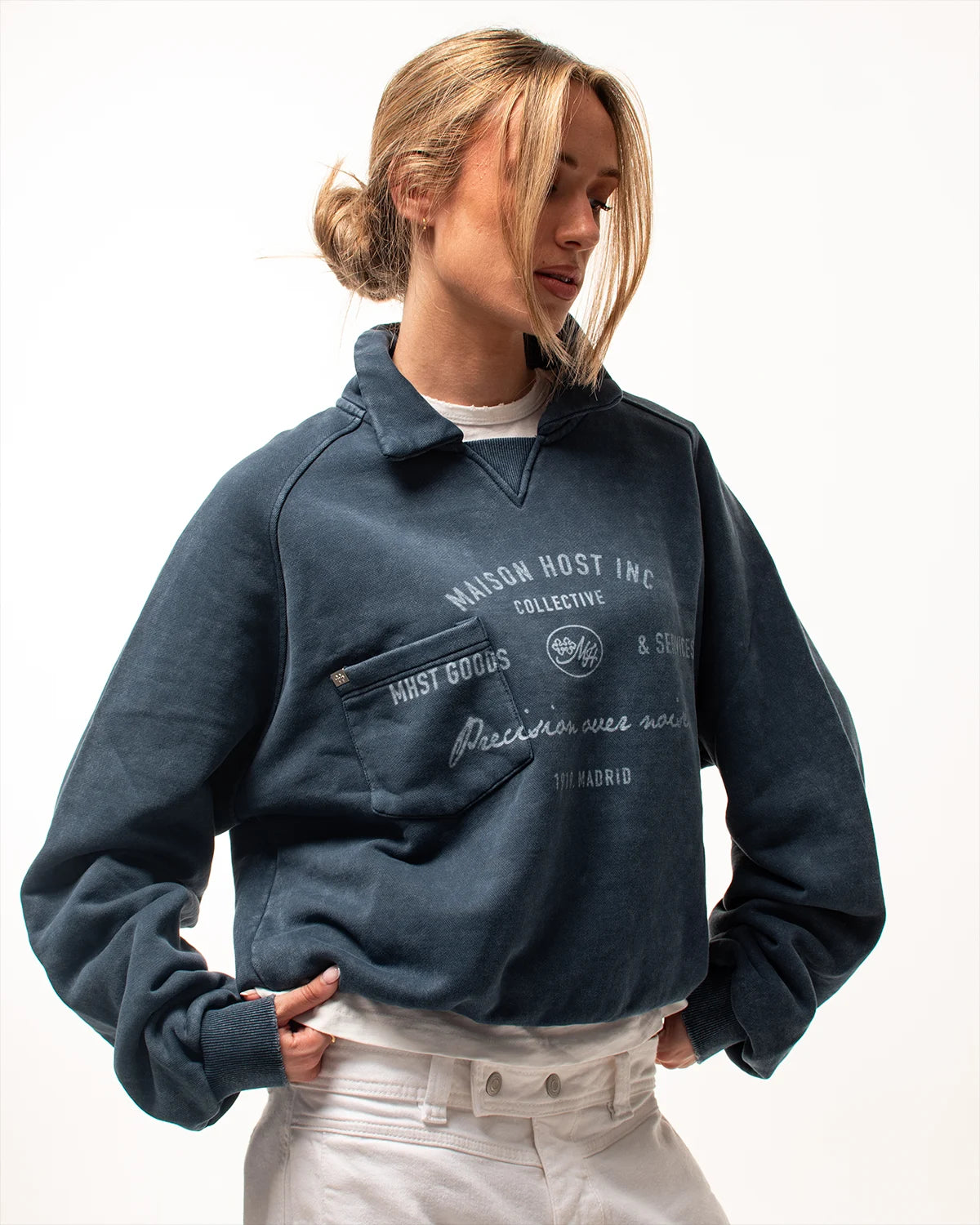 MH SERVICE POLO CREWNECK