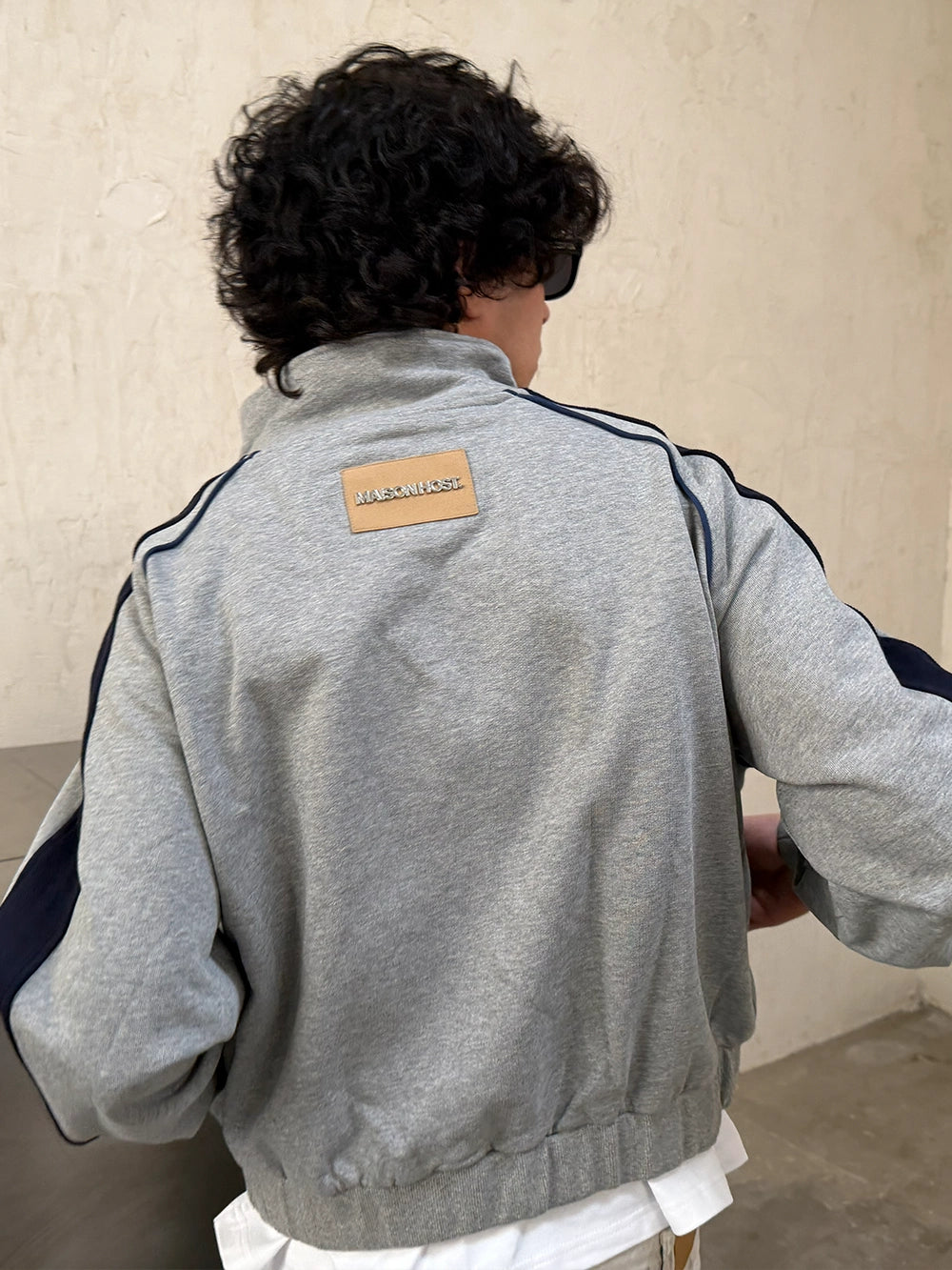 CHAQUETA REVERSIBLE GRIS