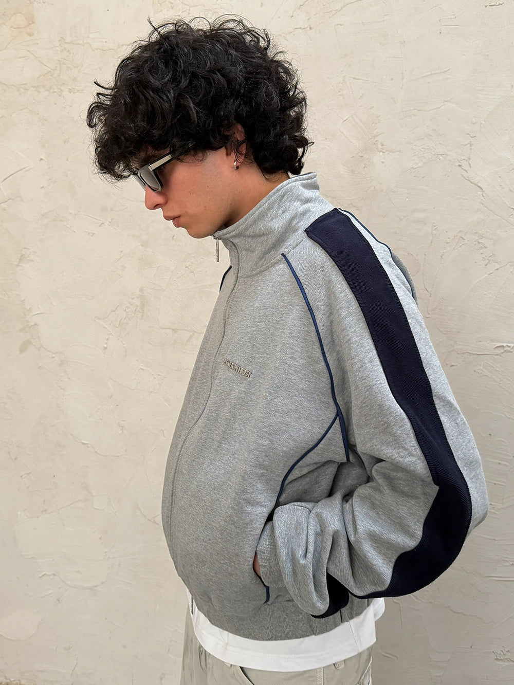 CHAQUETA REVERSIBLE GRIS