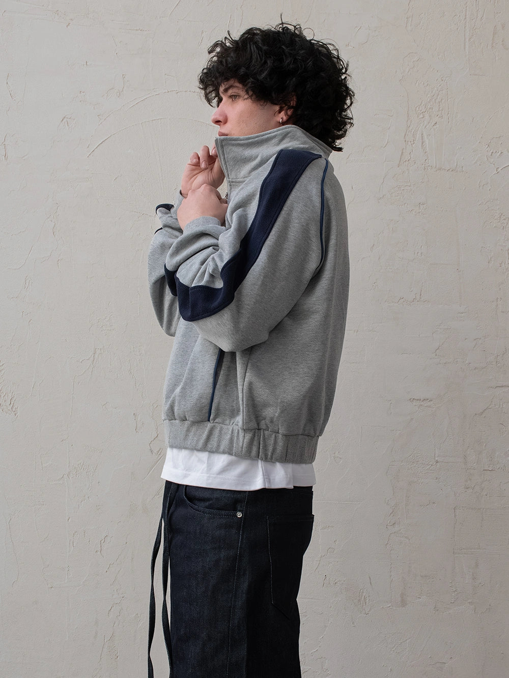 CHAQUETA REVERSIBLE GRIS