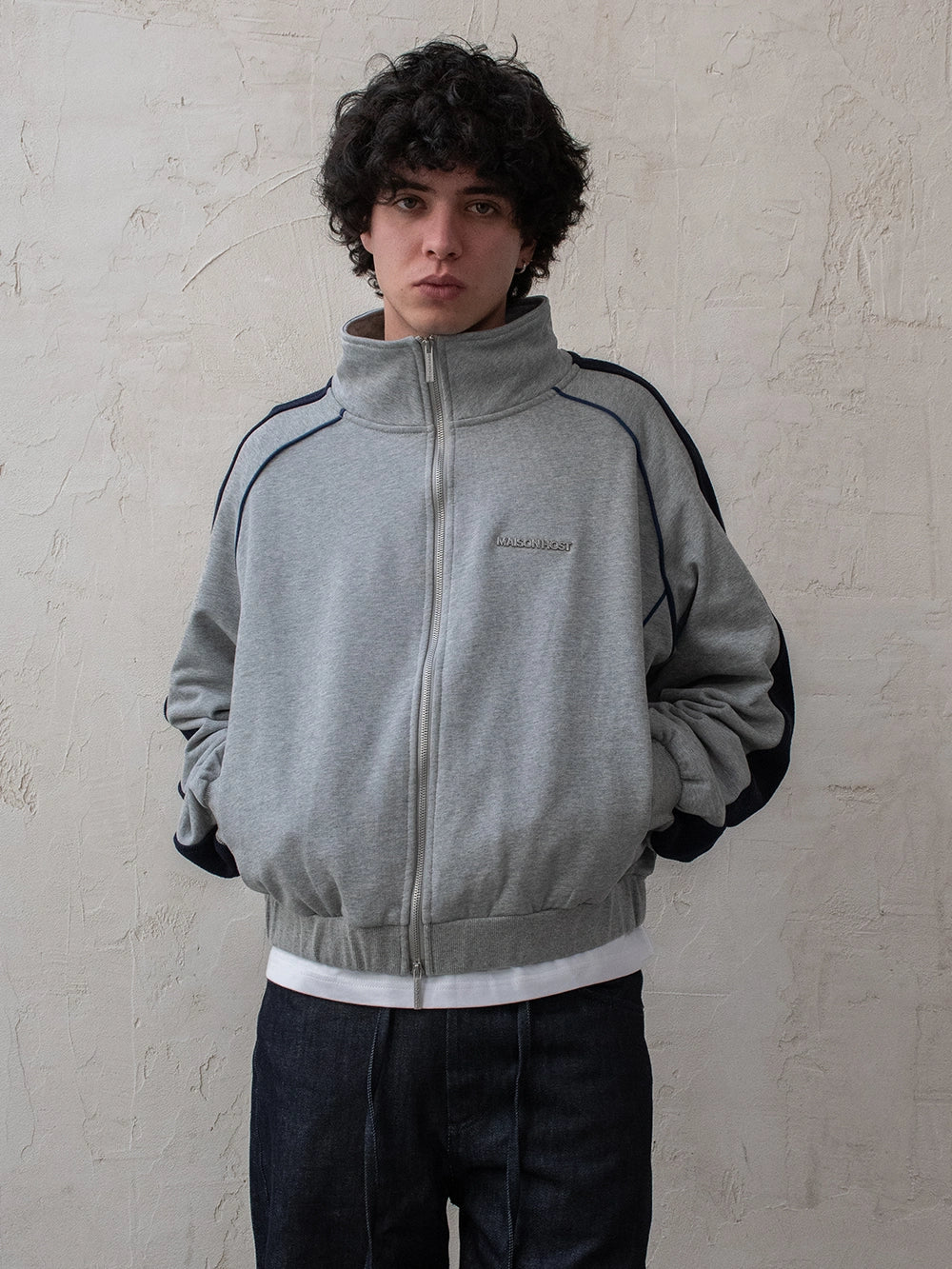 CHAQUETA REVERSIBLE GRIS