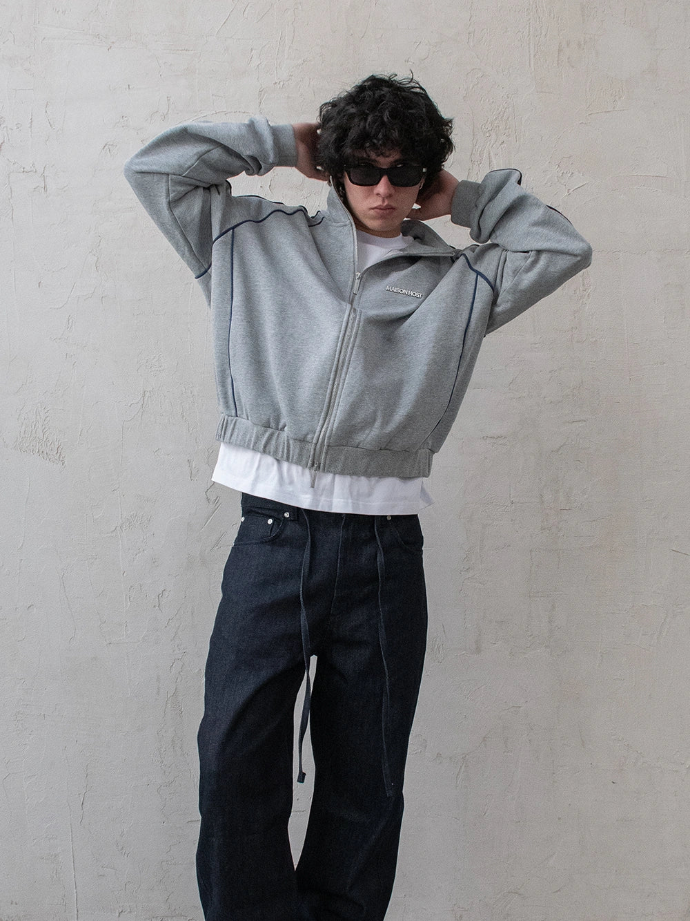 CHAQUETA REVERSIBLE GRIS