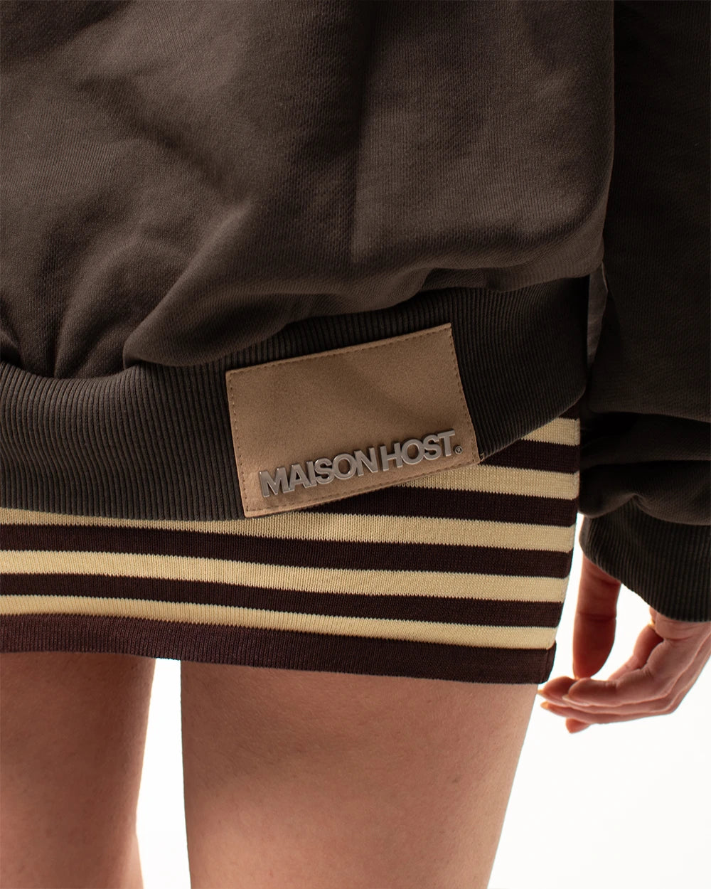 SPRAY VARSITY HOODIE
