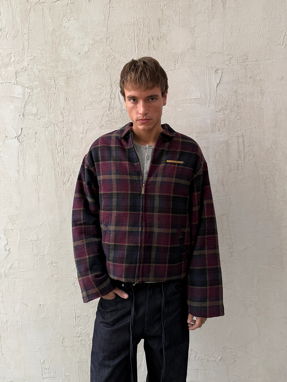 CHAQUETA DE TARTÁN