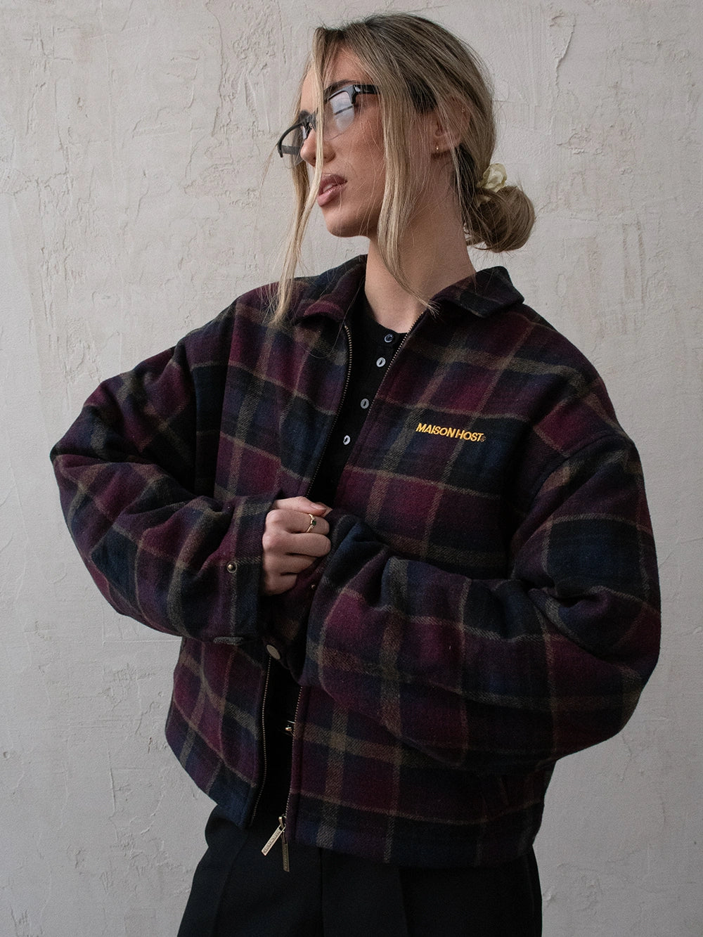 CHAQUETA DE TARTÁN