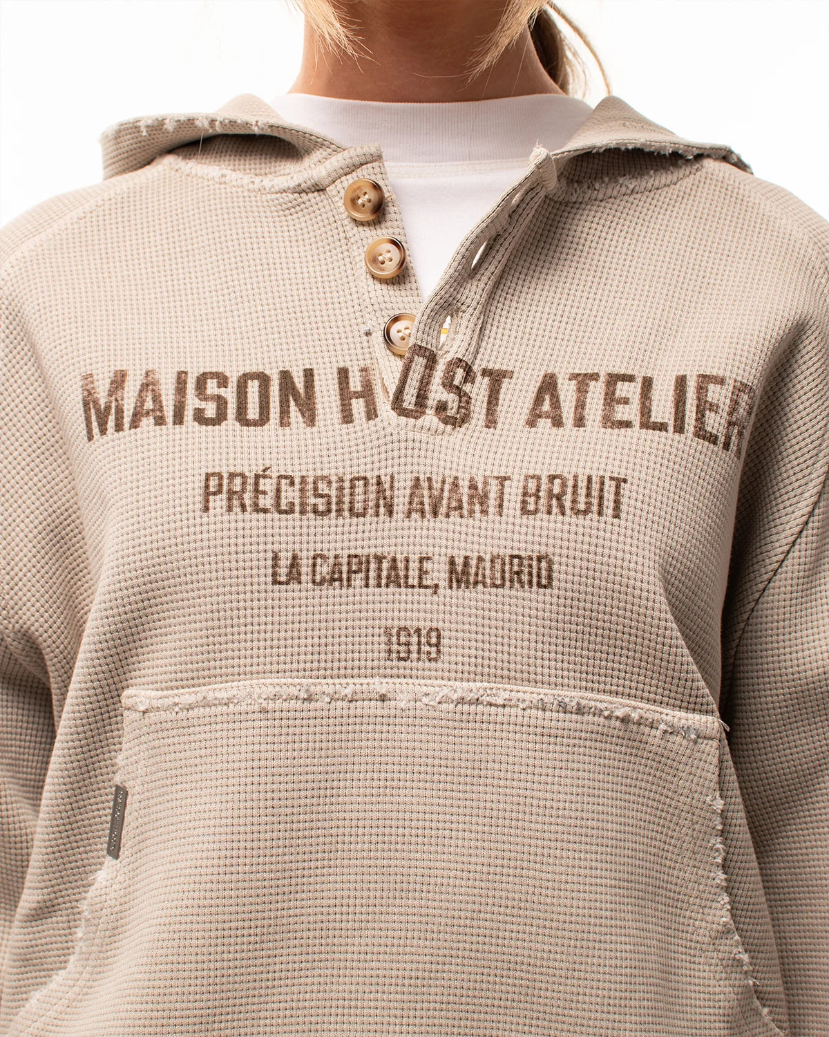 ATELIER HOODIE SAND