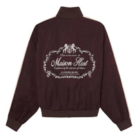 CHAQUETA DE PISTA DE ANTE GORRO