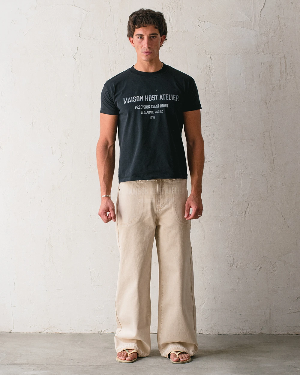 ATELIER SLIM TEE BLACK