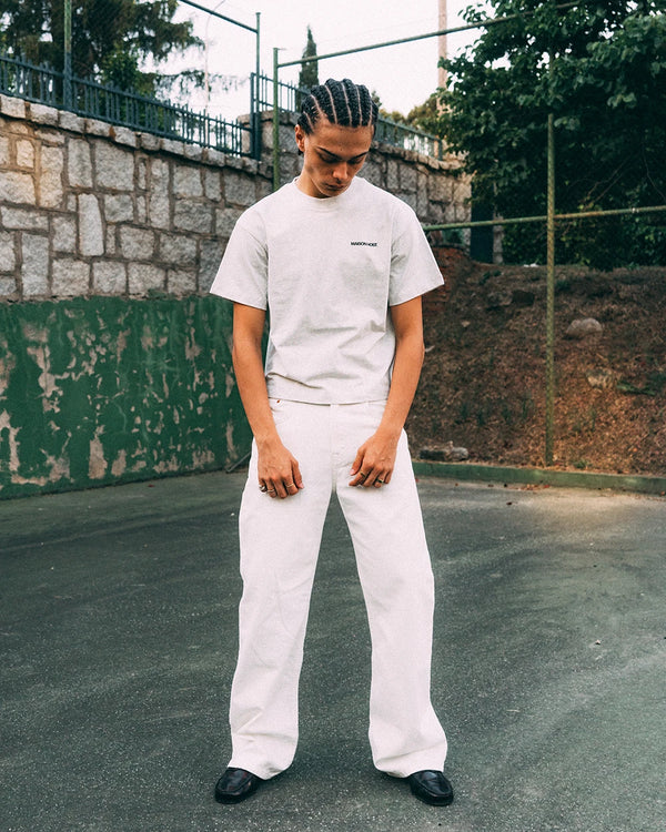 BASIC GREY SLIM TEE