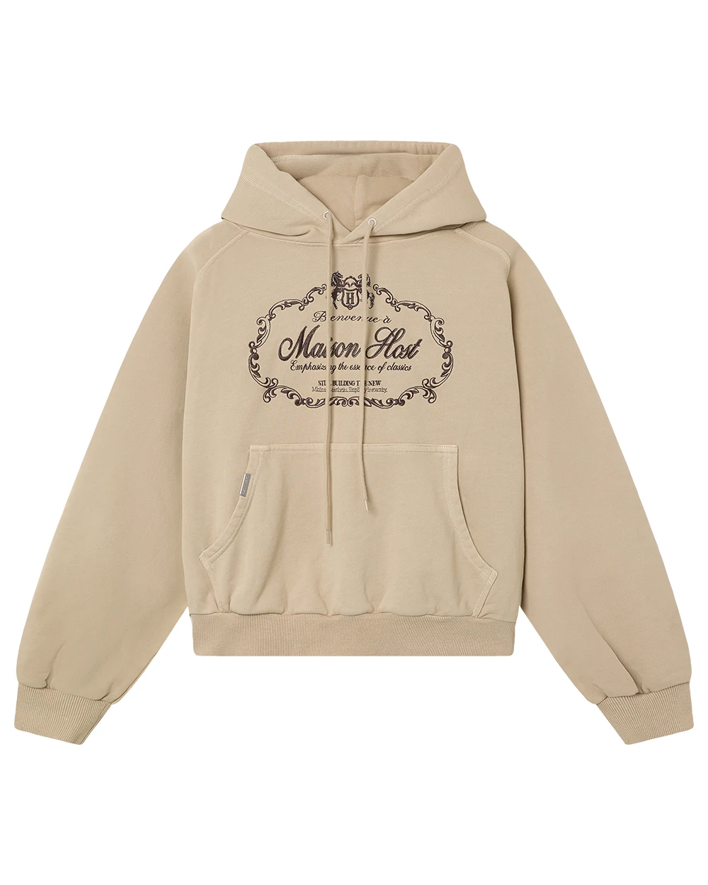BIENVENUE HOODIE CAMEL