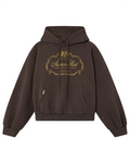 BIENVENUE HOODIE CHOCOLATE