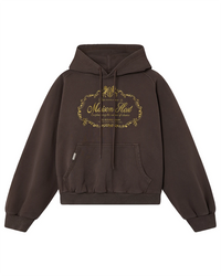 BIENVENUE HOODIE CHOCOLATE