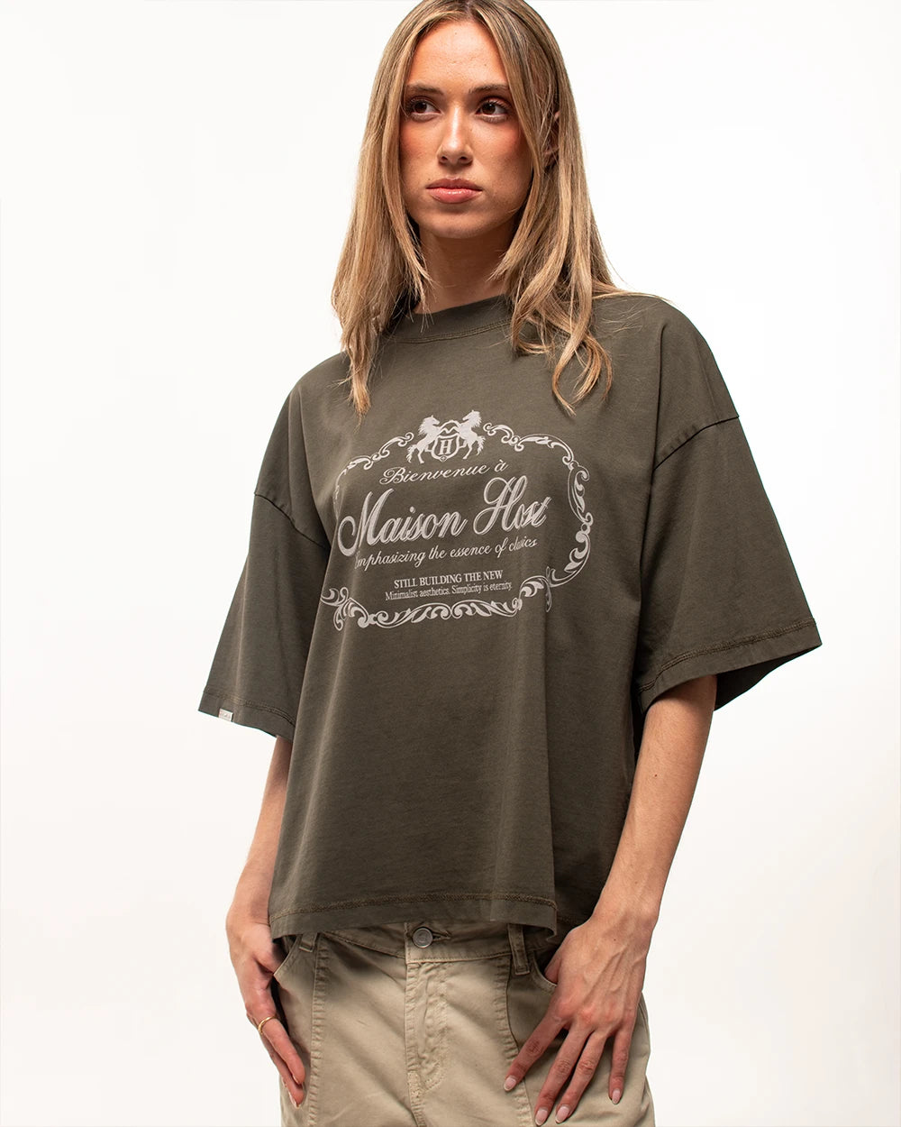 BIENVENUE GREEN TEE