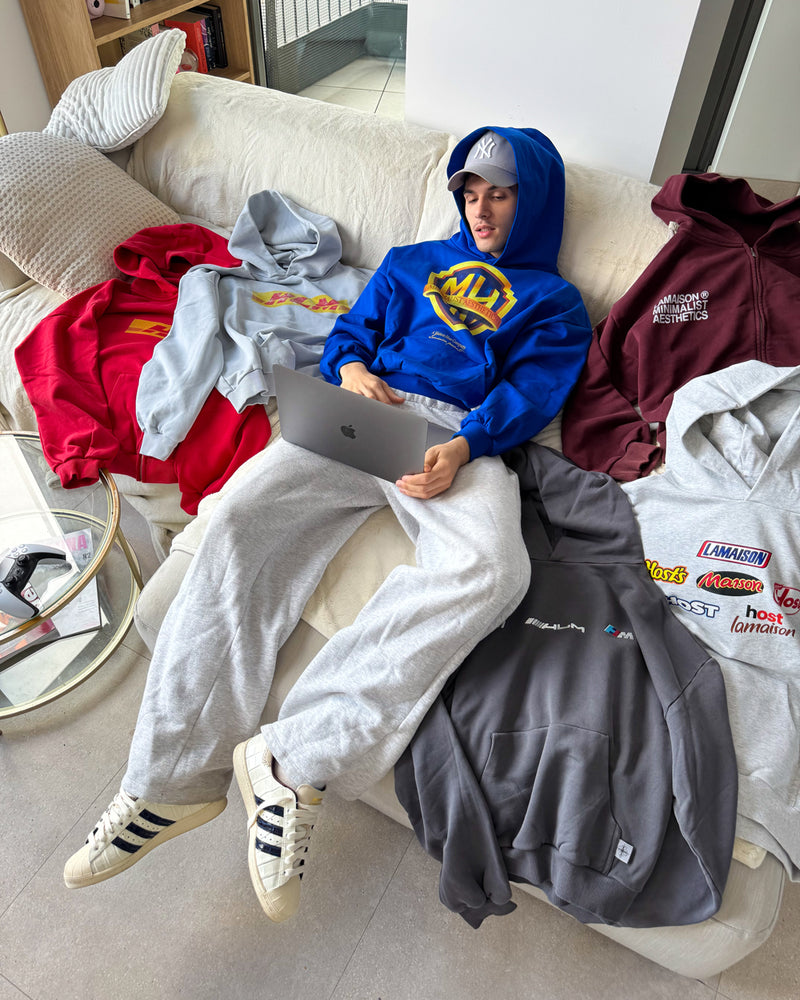 MOVIE BLUE HOODIE