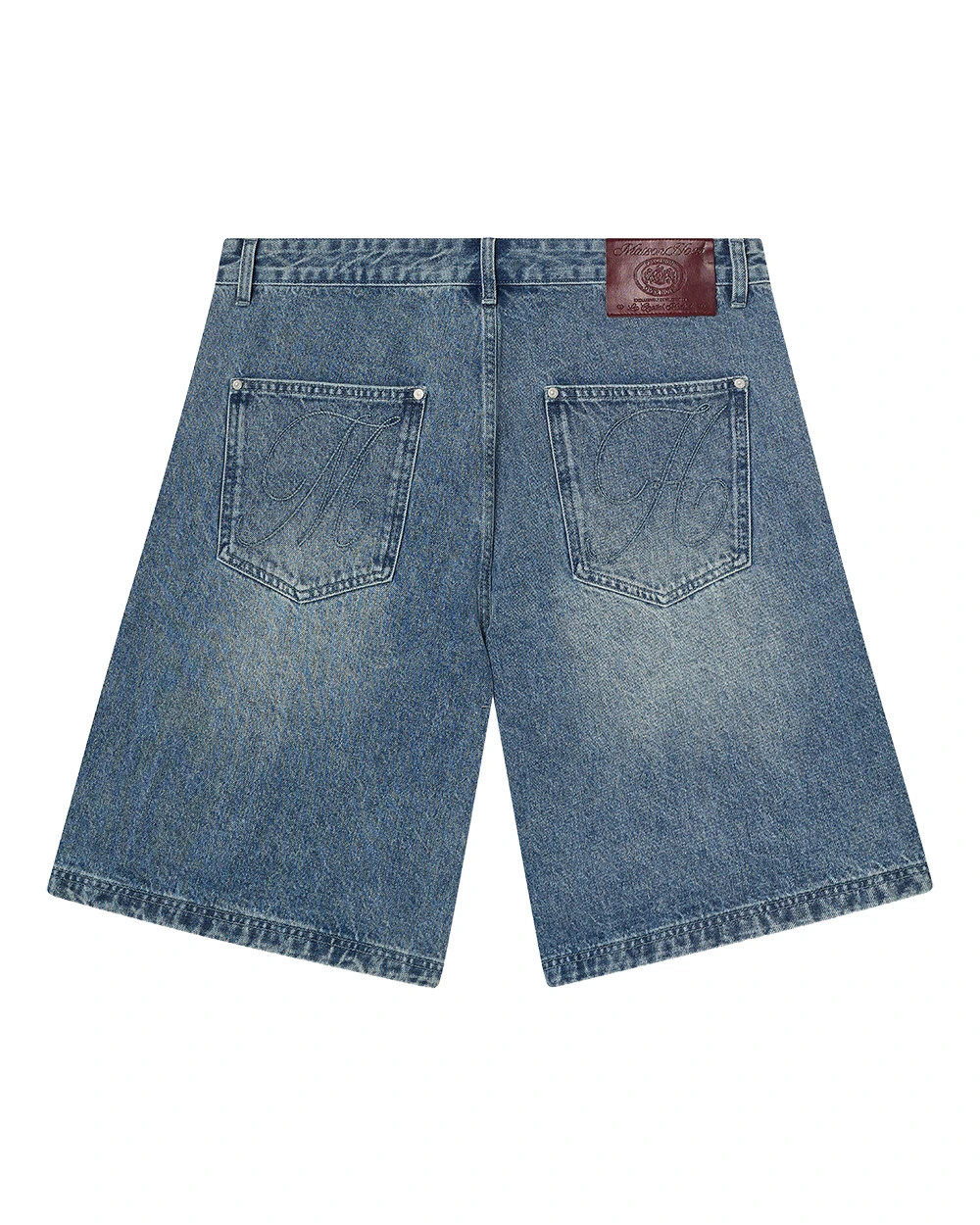 MH WASHED DENIM SHORTS