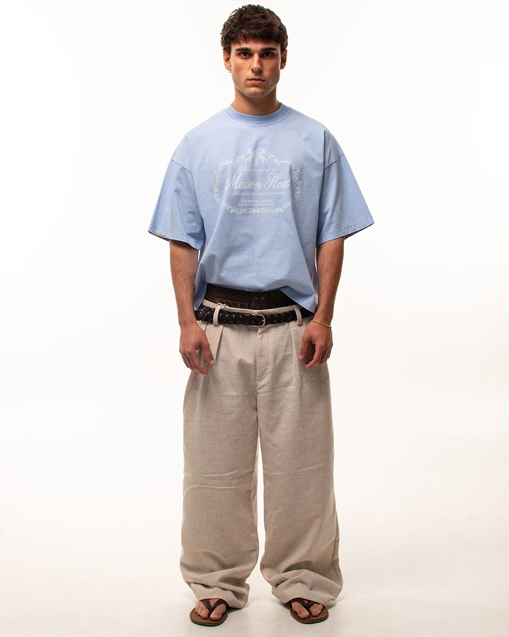 BIENVENUE BLUE TEE