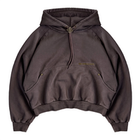 SUDADERA CON CAPUCHA ESTILO CORBATA BOLO