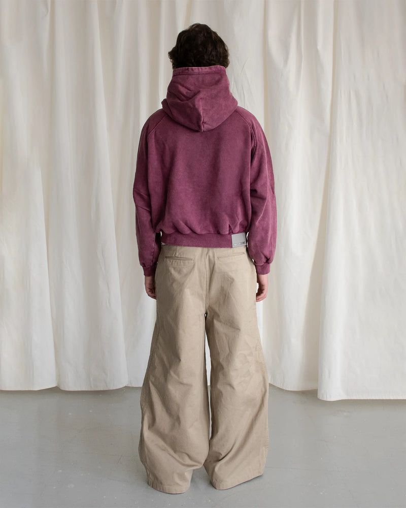 HOMERUN BURGUNDY HOODIE