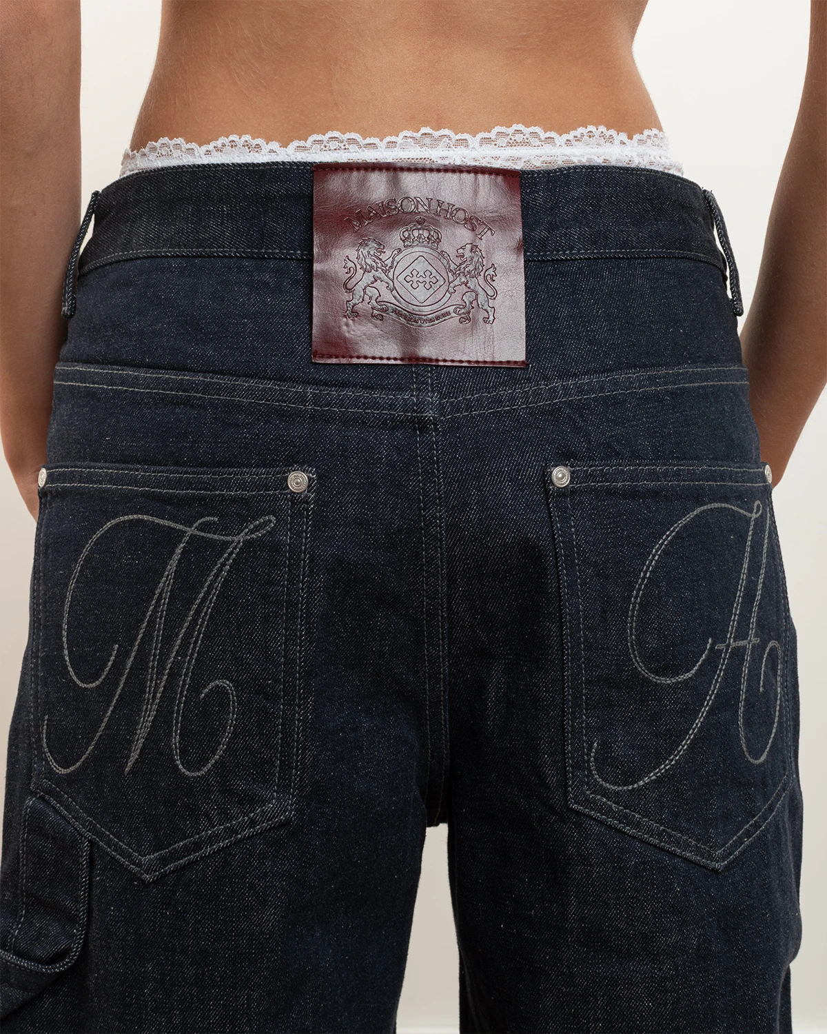 MH CARPENTER RAW JEANS