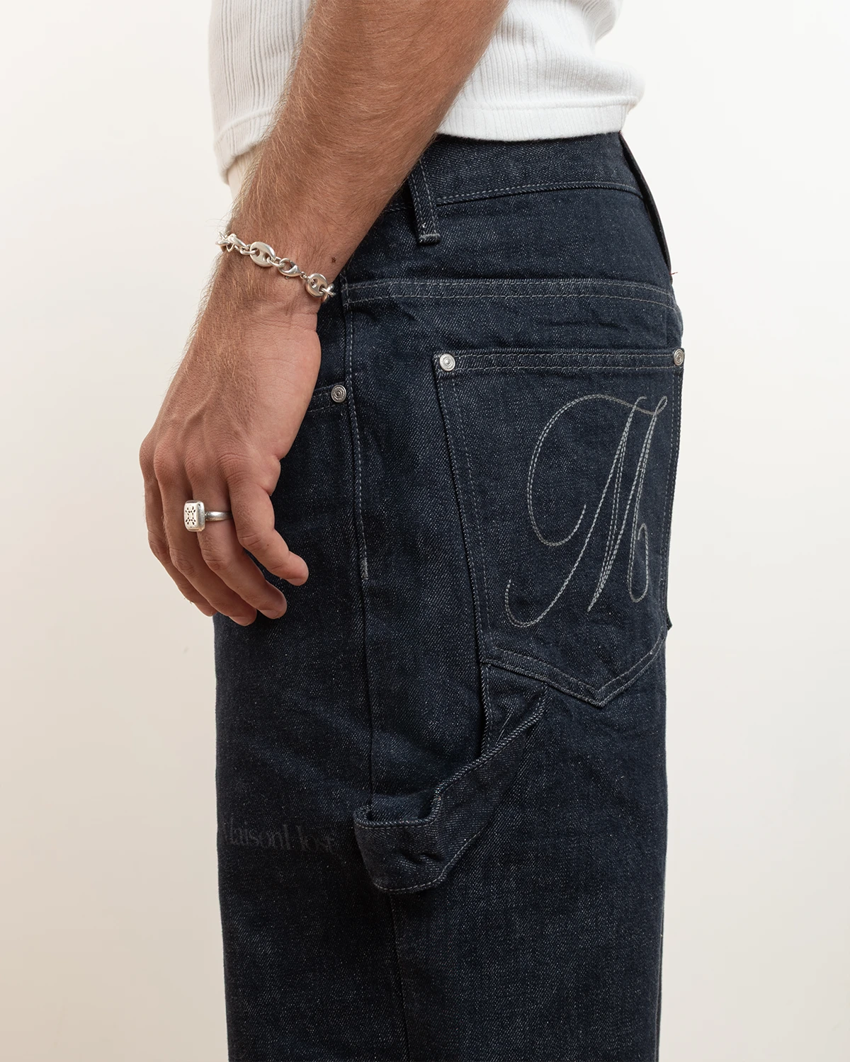 MH CARPENTER RAW JEANS