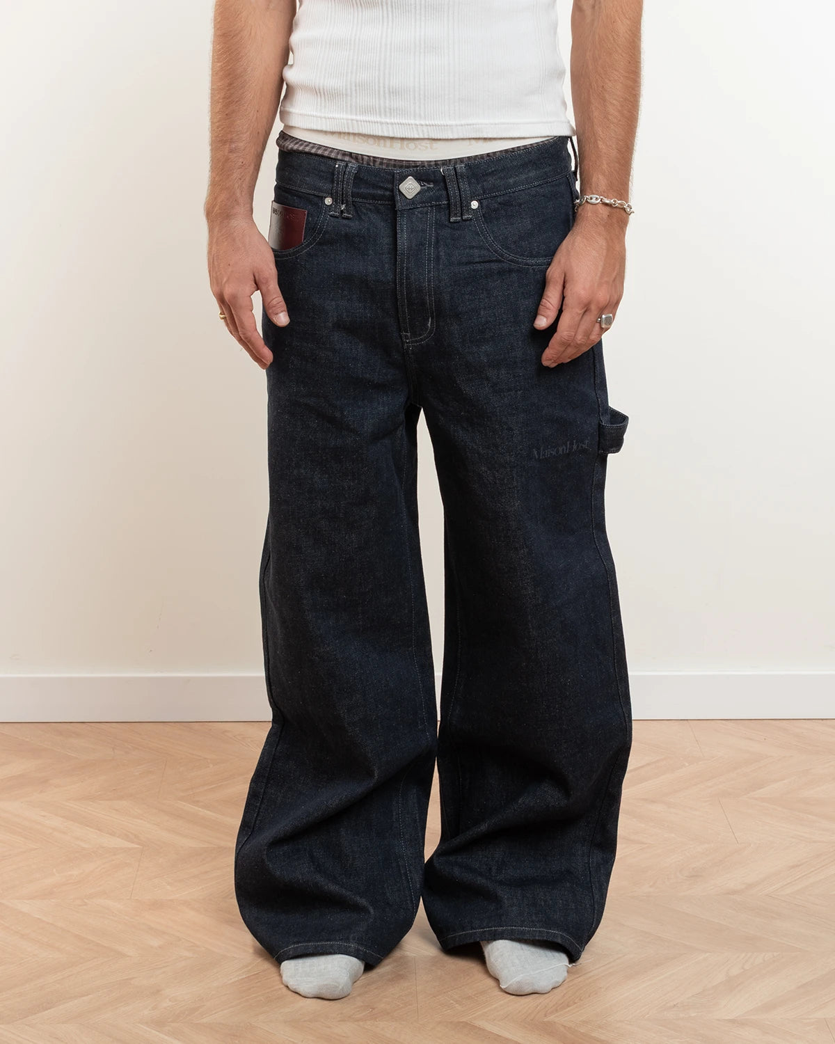 MH CARPENTER RAW JEANS