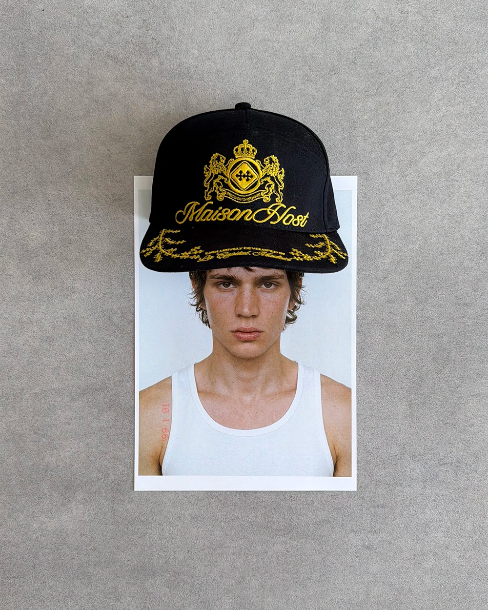 CREST NAVY CAP