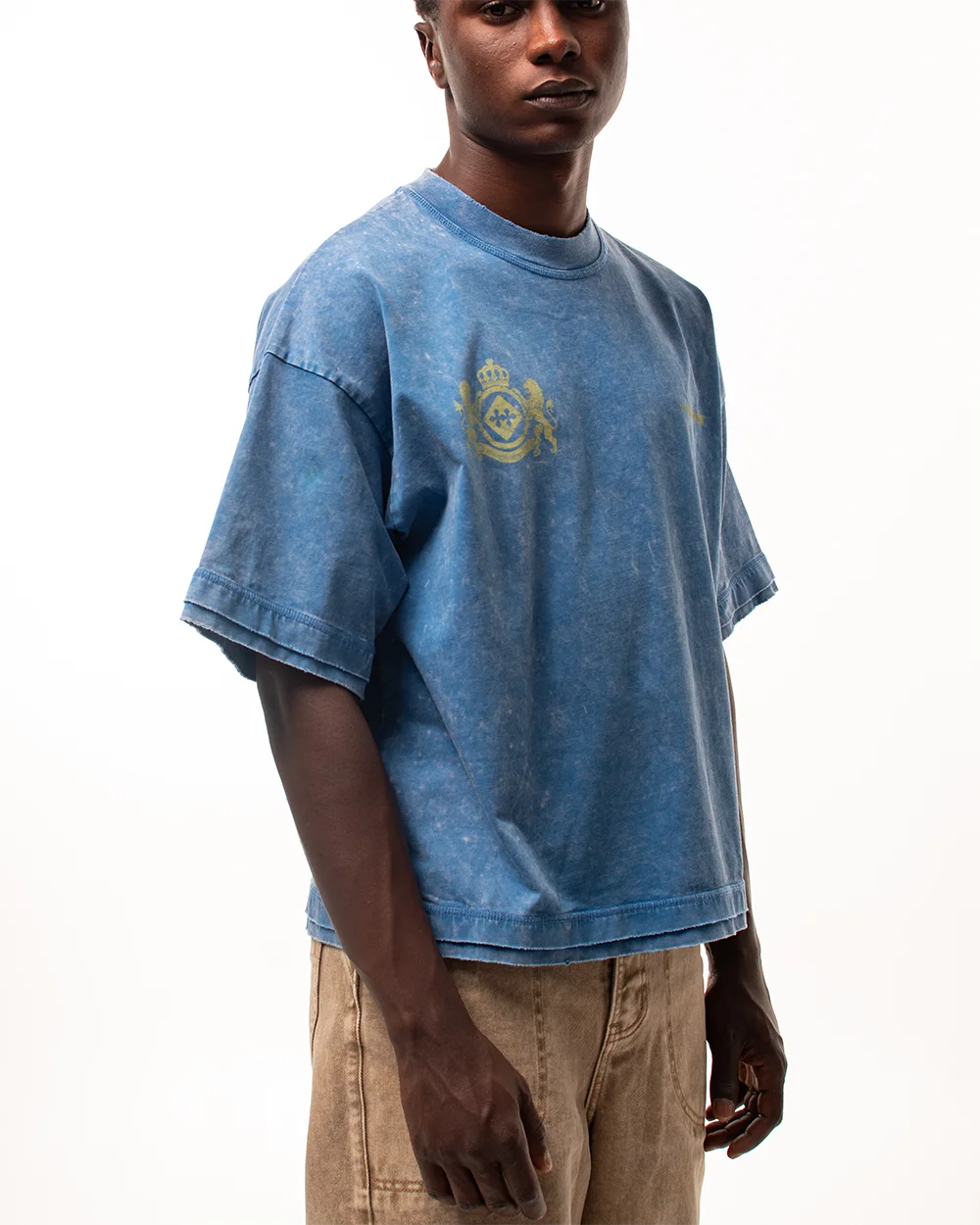 ESSENTIAL MH CREST TEE BLUE