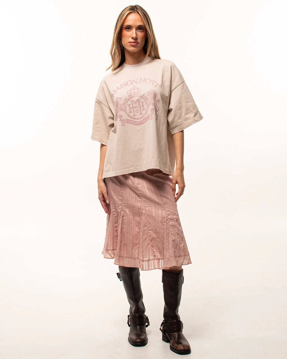 CREST SAND TEE