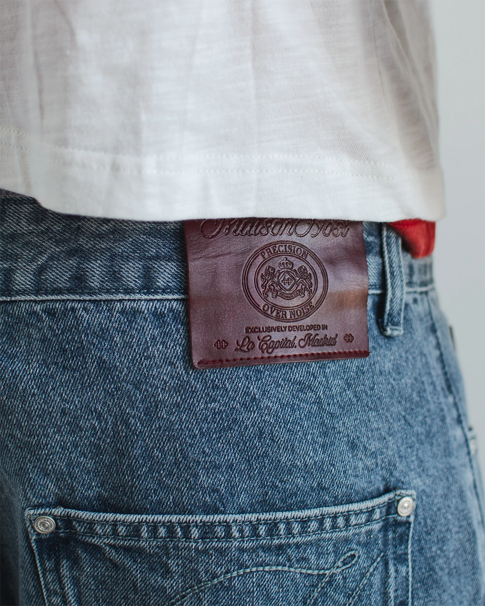 MH WASHED DENIM SHORTS