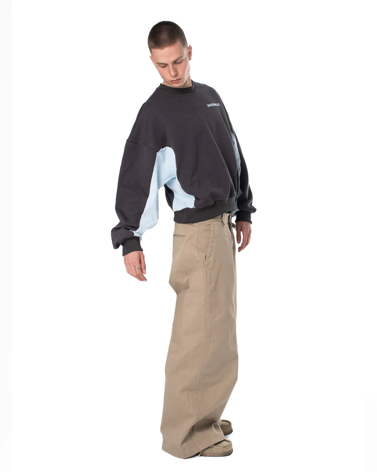 DUO COLOR CREWNECK