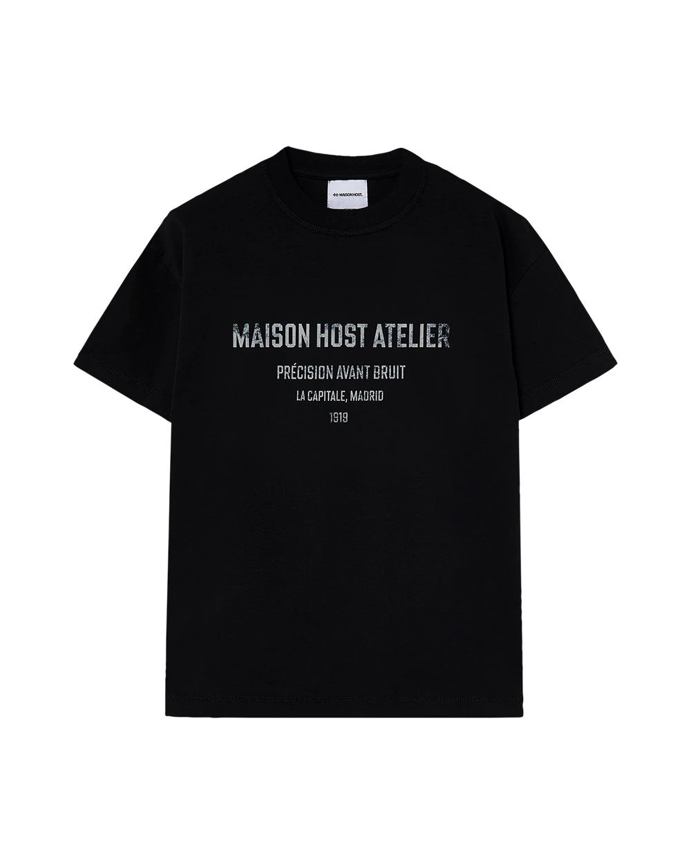 ATELIER SLIM TEE BLACK