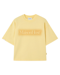 SPRAY LOGO YELLOW TEE
